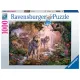 Ravensburger puzzel 1000 stukjes Wolvenfamilie in de zomer